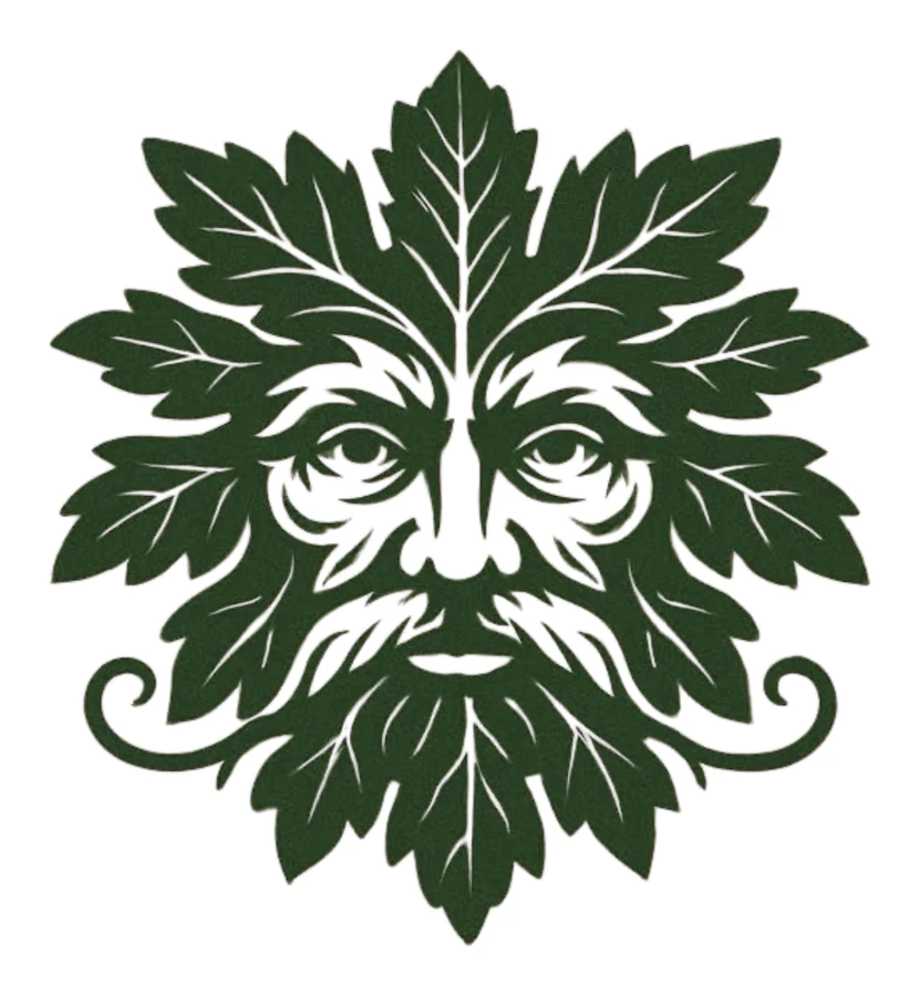 The Green Man logo