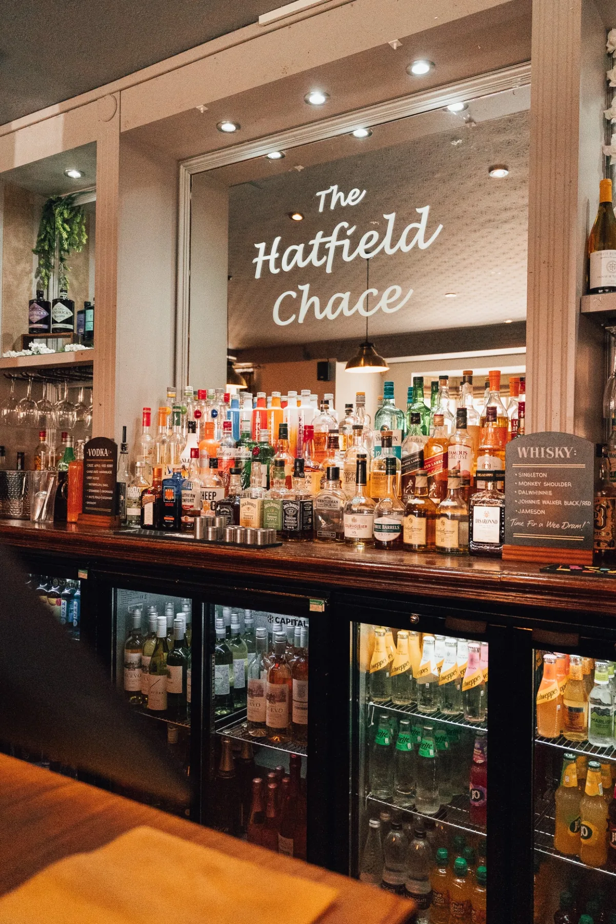 The Hatfield Chace beer garden