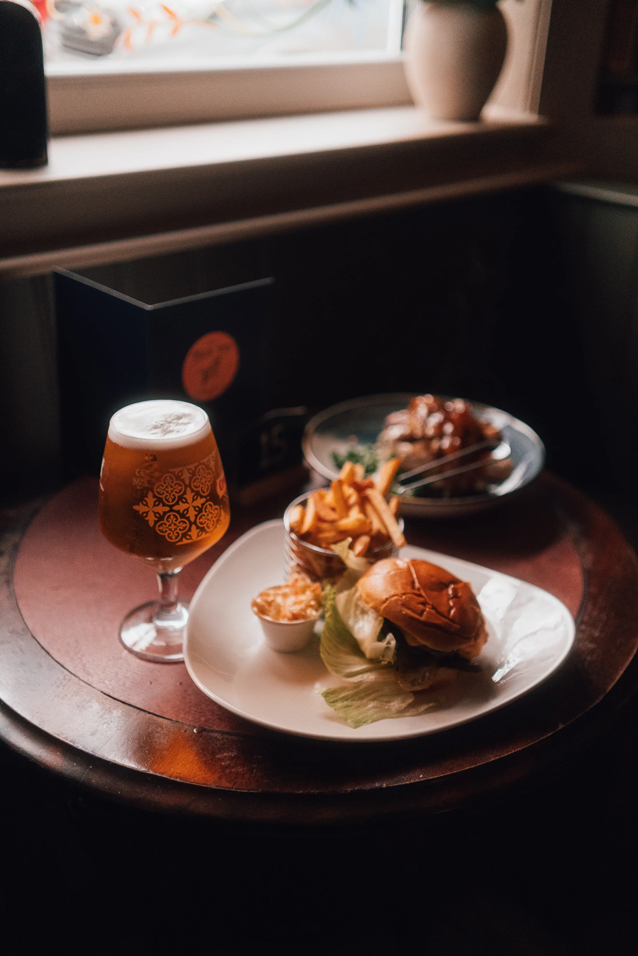 The Tiger Inn food and drink